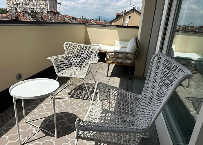 A Casa Di Manu - Nuovissimo Attico Con Terrazzo E Box شقة *