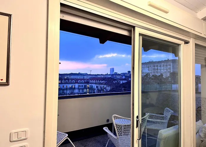 شقة A Casa Di Manu - Nuovissimo Attico Con Terrazzo E Box تورينو